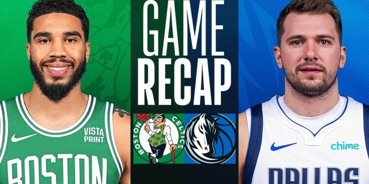 boston celtics vs dallas mavericks timeline