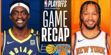 pacers vs knicks match player stats