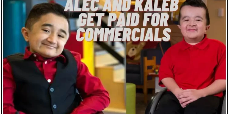 do alec and kaleb get paid for commercials